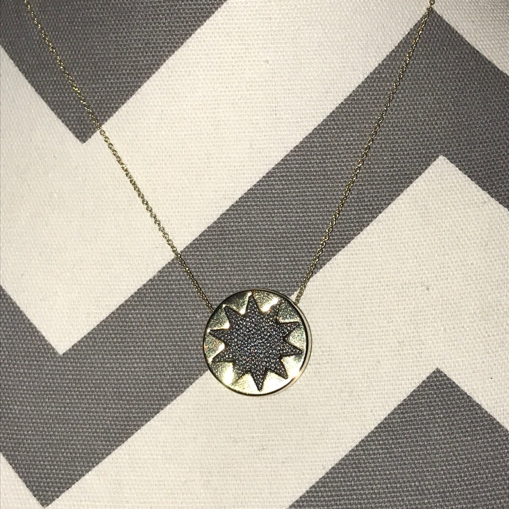 House of Harlow Small Sunburst Necklace